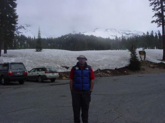 Tom at the trailhead.