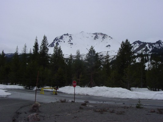 Lassen Peak off in the distance.