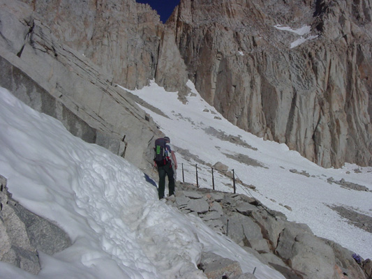 The cables near the 96 switchbacks.